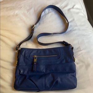 Tyler Rodan Royal blue crossbody bag